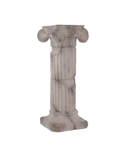 Phoenician Pillar with Capital Antique Reddish Brown