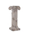 Currey and Company - 1200-1087 - Pillar with Capital - Phoenician - Antique Reddish Brown