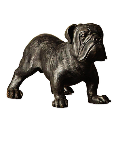 Bulwark the Bulldog Sculpture Bronze