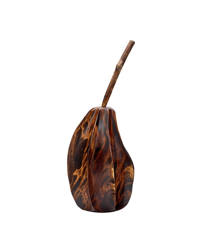 Starfruit Object Marbleized Brown