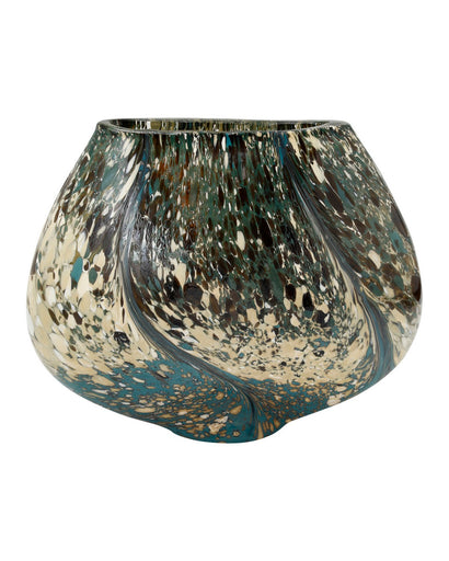 Irida Vase Black / Beige / Green