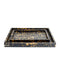 Currey and Company - 1200-1130 - Tray Set of 2 - Thrace - Black / Yellow