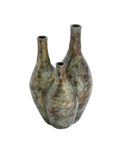 Trois Vase Greco Bronze