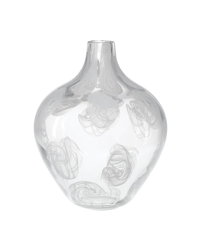 Aetheria Vase Clear / White
