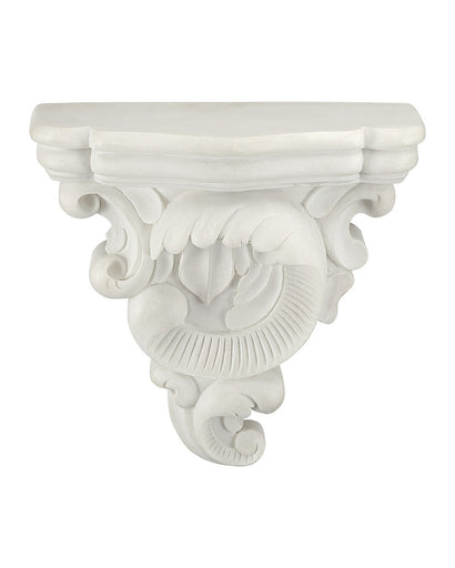 Acanthus Wall Shelf Antique Off-White