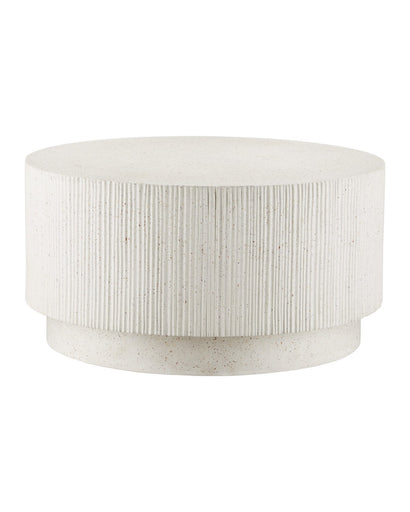 Ridge Cocktail Table Ivory Terrazzo