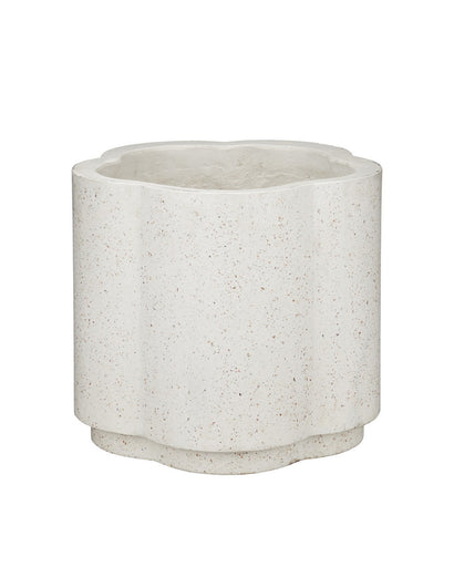 Smerlato Planter Ivory Terrazzo