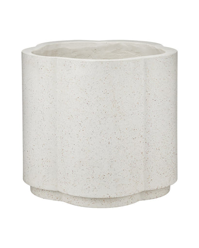 Smerlato Planter Ivory Terrazzo