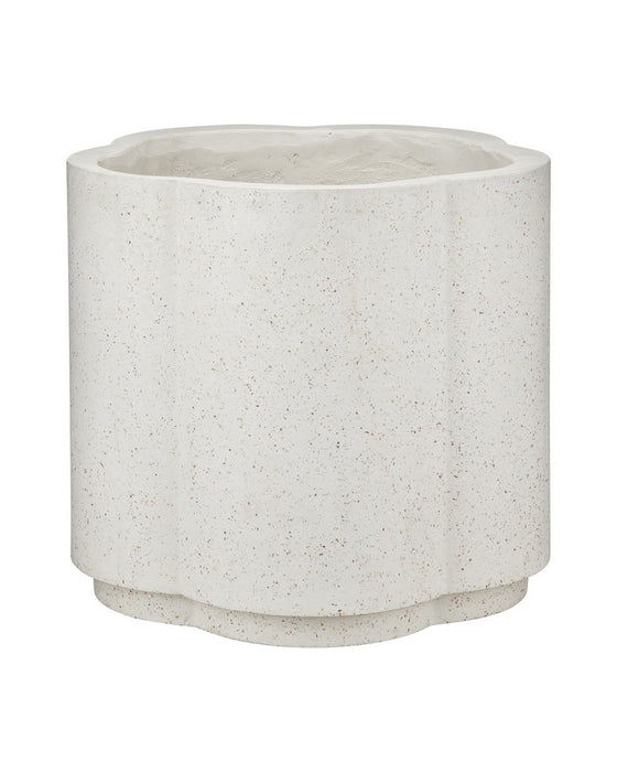 Currey and Company - 2200-0070 - Planter - Smerlato - Ivory Terrazzo