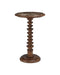 Currey and Company - 3000-0337 - Accent Table - Steppe - Dark Brown / Natural
