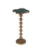 Currey and Company - 4000-0259 - Accent Table - Quatrefoil - Green / Brass