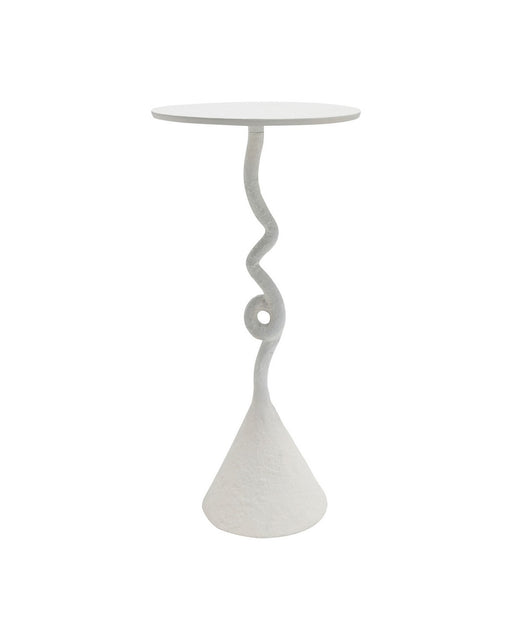 Currey and Company - 4000-0263 - Drinks Table - Cauda - White