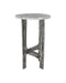 Currey and Company - 4000-0265 - Accent Table - Structure - Antique Nickel