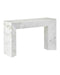Currey and Company - 4000-0278 - Console Table - Fireside - Natural White / Green