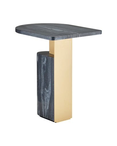 Aldous Accent Table Black / Gold