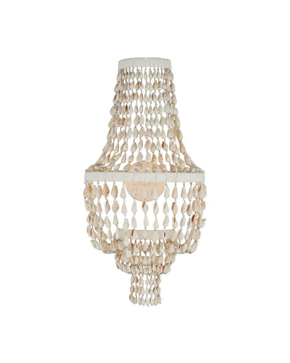 Cybele LED Wall Sconce Natural / Pearlized White / White