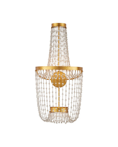 Mademoiselle LED Wall Sconce Clear / Contemporary Gold Leaf / Contemporary Gold