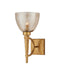 Currey and Company - 5000-0309 - One Light Wall Sconce - Glistero - Copper Gold Luster / Mustard Gold