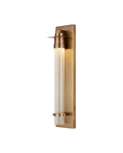 Provence LED Wall Sconce Antique Brass / Clear