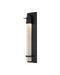 Currey and Company - 5500-0068 - LED Wall Sconce - Provence - Matte Black / Clear