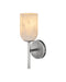 Currey and Company - 5800-0083 - One Light Wall Sconce - Belmont - Natural / Polished Nickel