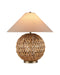 Currey and Company - 6000-1085 - One Light Table Lamp - Casimer - Natural / Brass