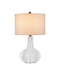 Currey and Company - 6000-1090 - One Light Table Lamp - Bonbori - White