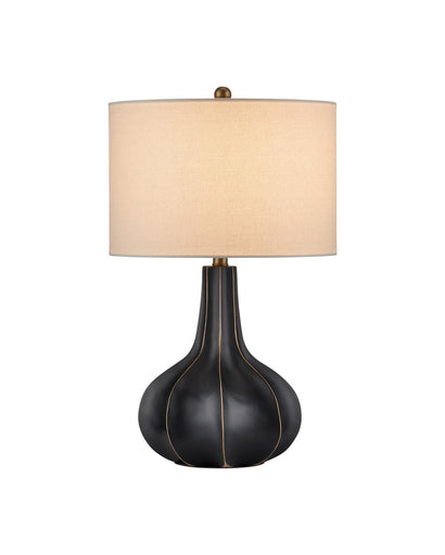 Bonbori One Light Table Lamp Black