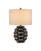 Currey and Company - 6000-1092 - One Light Table Lamp - Betel Nut - Black