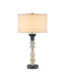 Currey and Company - 6000-1101 - One Light Table Lamp - Cairn - Natural / Midnight Black
