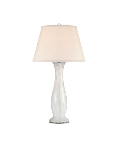 Penna One Light Table Lamp Light Gray / Off-White
