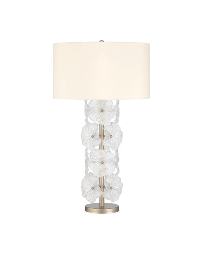 Mallow One Light Table Lamp Clear / Champagne