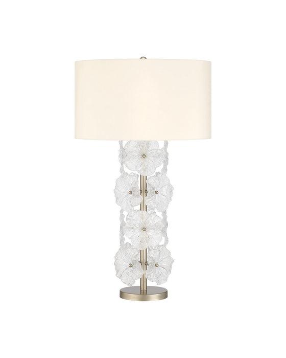 Currey and Company - 6000-1110 - One Light Table Lamp - Mallow - Clear / Champagne