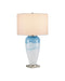 Currey and Company - 6000-1122 - One Light Table Lamp - Heaven - Cloudy Blue / Nickel