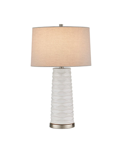 Canova One Light Table Lamp White