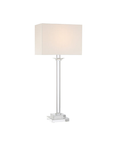 Odyssey One Light Table Lamp Clear