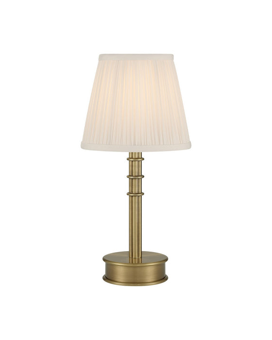 Currey and Company - 6700-0034 - One Light Table Lamp - Valise - Polished Antique Brass