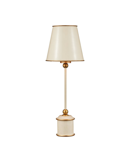 Currey and Company - 6700-0035 - One Light Table Lamp - Daphne - Ivory / Gold