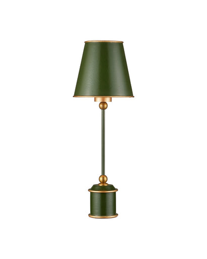 Daphne One Light Table Lamp Green / Gold