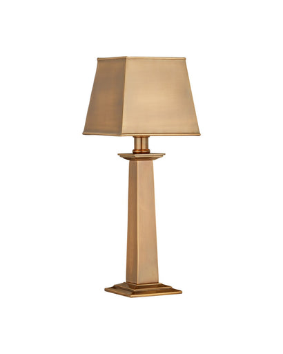 Wander One Light Table Lamp Antique Brass