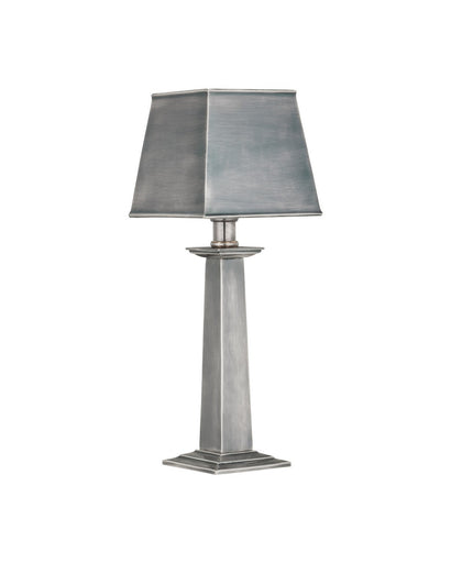 Wander One Light Table Lamp Antique Silver