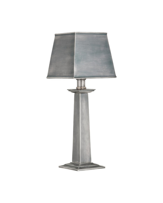 Currey and Company - 6700-0040 - One Light Table Lamp - Wander - Antique Silver