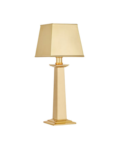 Wander One Light Table Lamp Polished Brass