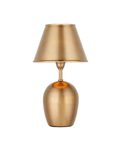 Volley One Light Table Lamp Antique Brass