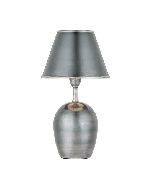 Currey and Company - 6700-0043 - One Light Table Lamp - Volley - Antique Silver
