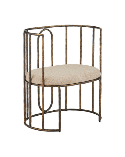 Euclid Chair Antique Bronze