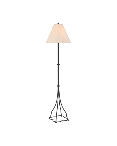 Felicity One Light Floor Lamp Brushed Black