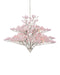 Currey and Company - 9000-1427 - 12 Light Chandelier - Fiorella - Pink / Contemporary Silver Leaf