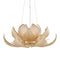 Currey and Company - 9000-1430 - LED Chandelier - Oblivion - Natural / Coco Cream