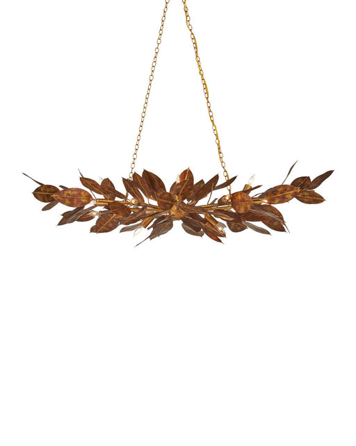 Currey and Company - 9000-1432 - 16 Light Chandelier - Weston - Magnolia Leaf